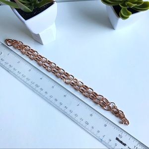 Rose Gold Large Oval Chain